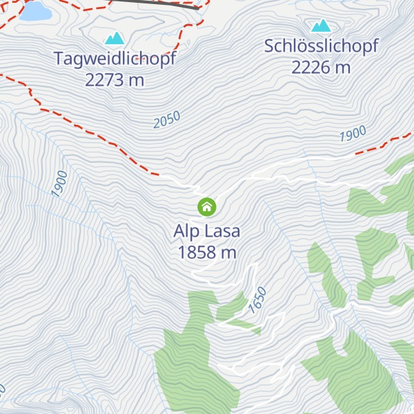 Map of Alp Lasa