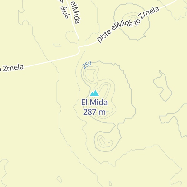 Map of الميدة