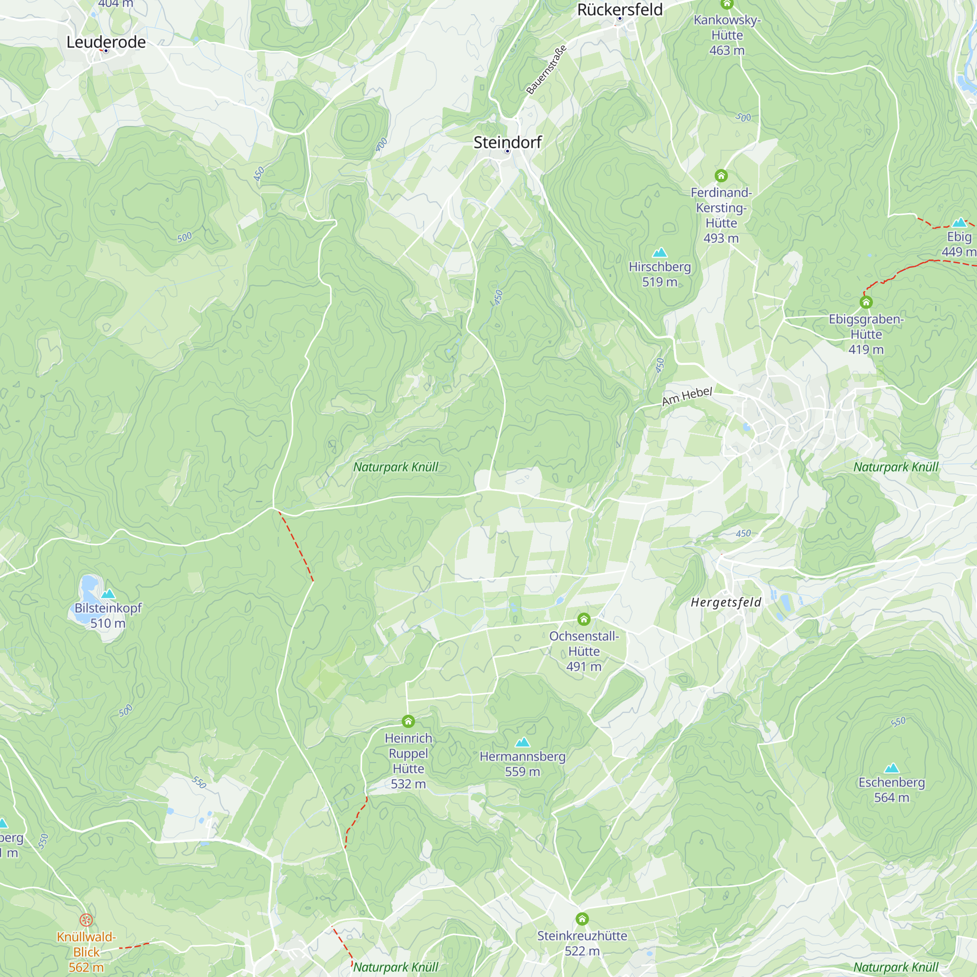 Espighütte map
