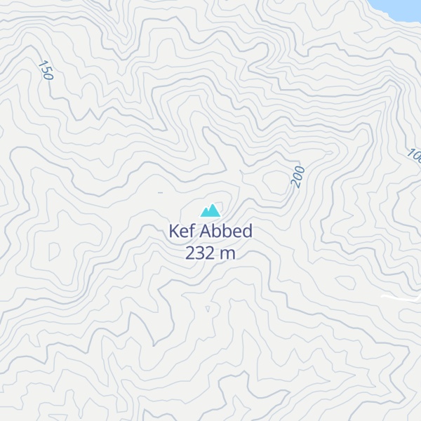 Map of Kef Abbed
