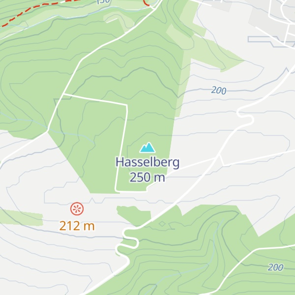 Map of Hasselberg