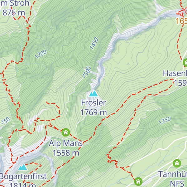 Map of Frosler