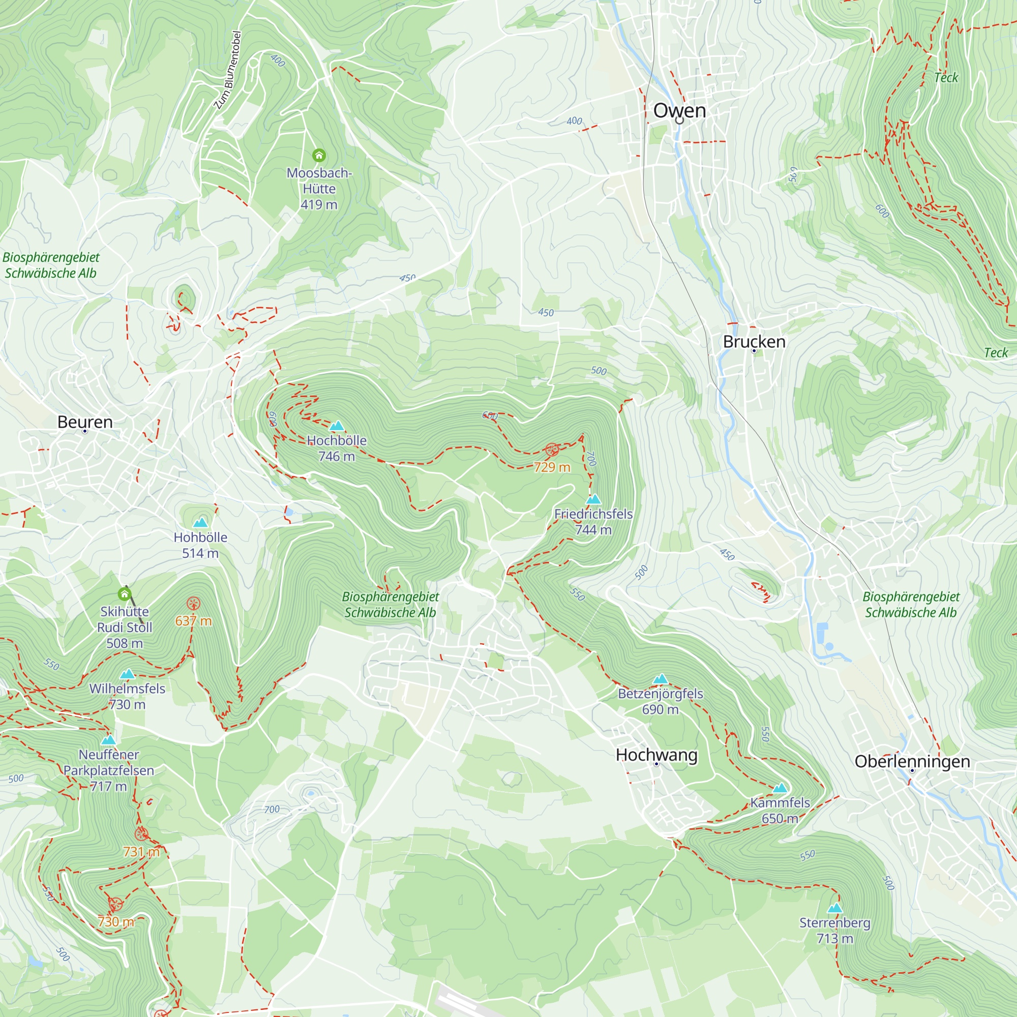 Burgwaldhütte map