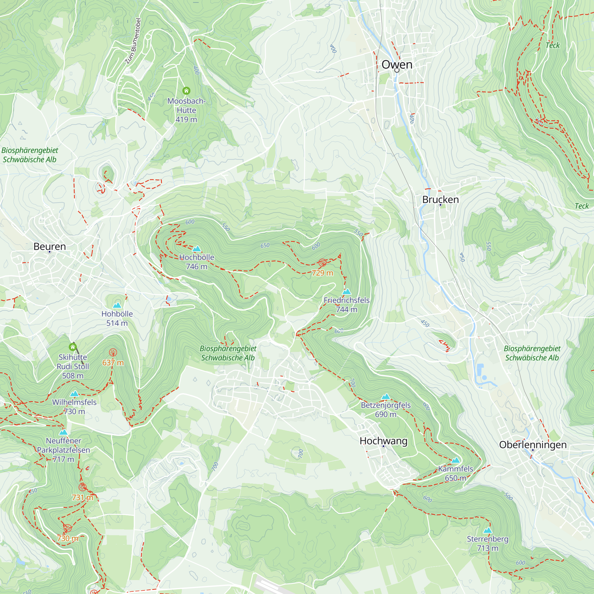 Burgwaldhütte map