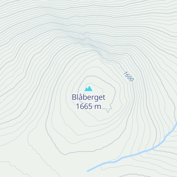 Map of Blåberget