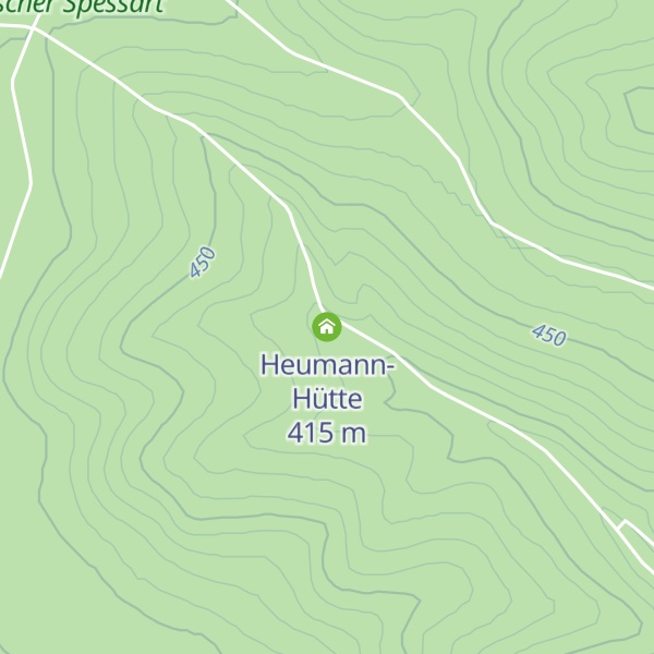 Map of Heumann-Hütte