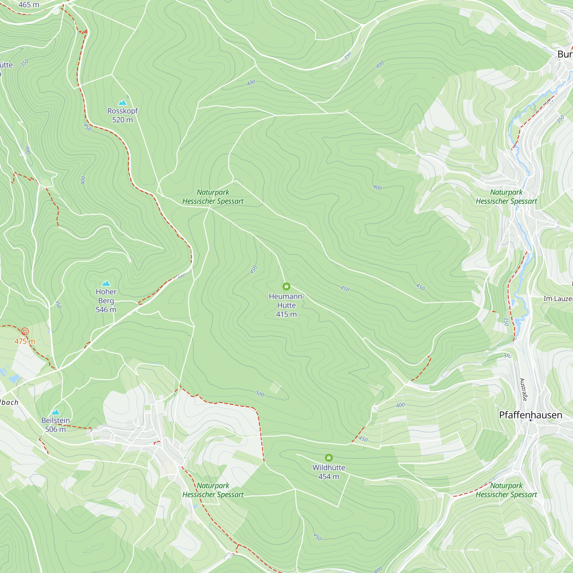 Heumann-Hütte map