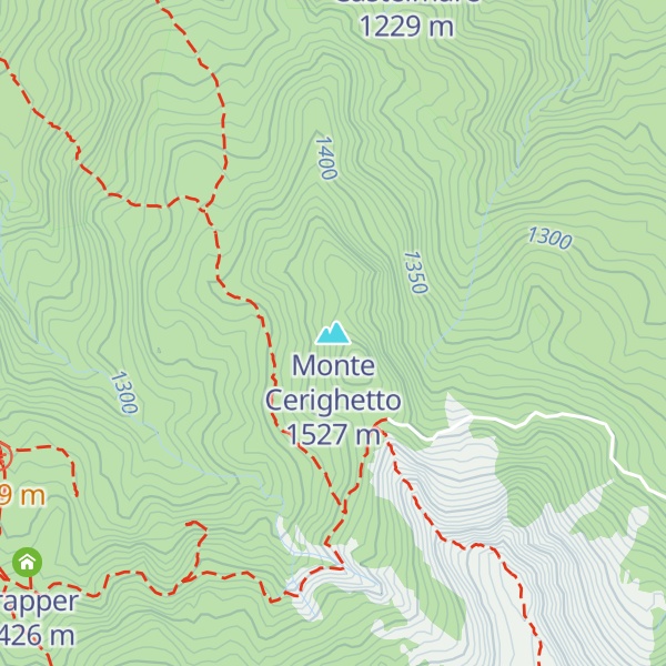Map of Monte Cerighetto
