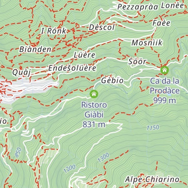 Map of Ristoro Giàbi