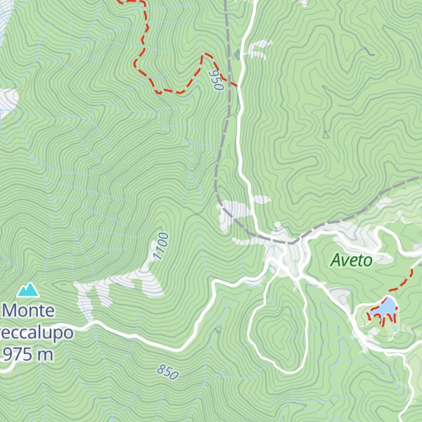 Map of Monte Bocco