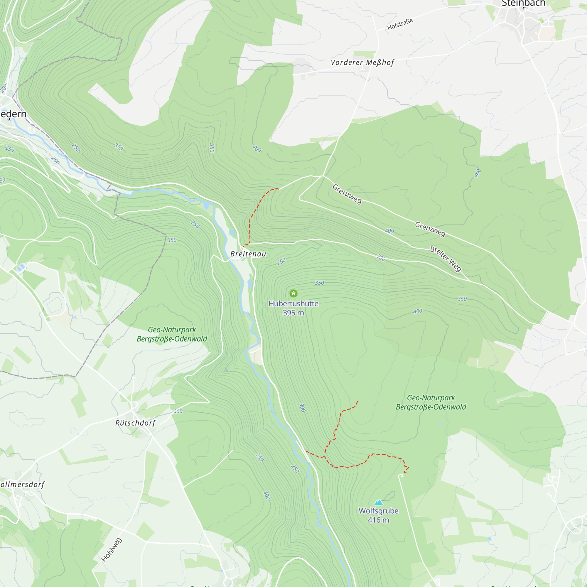 Hubertushütte map