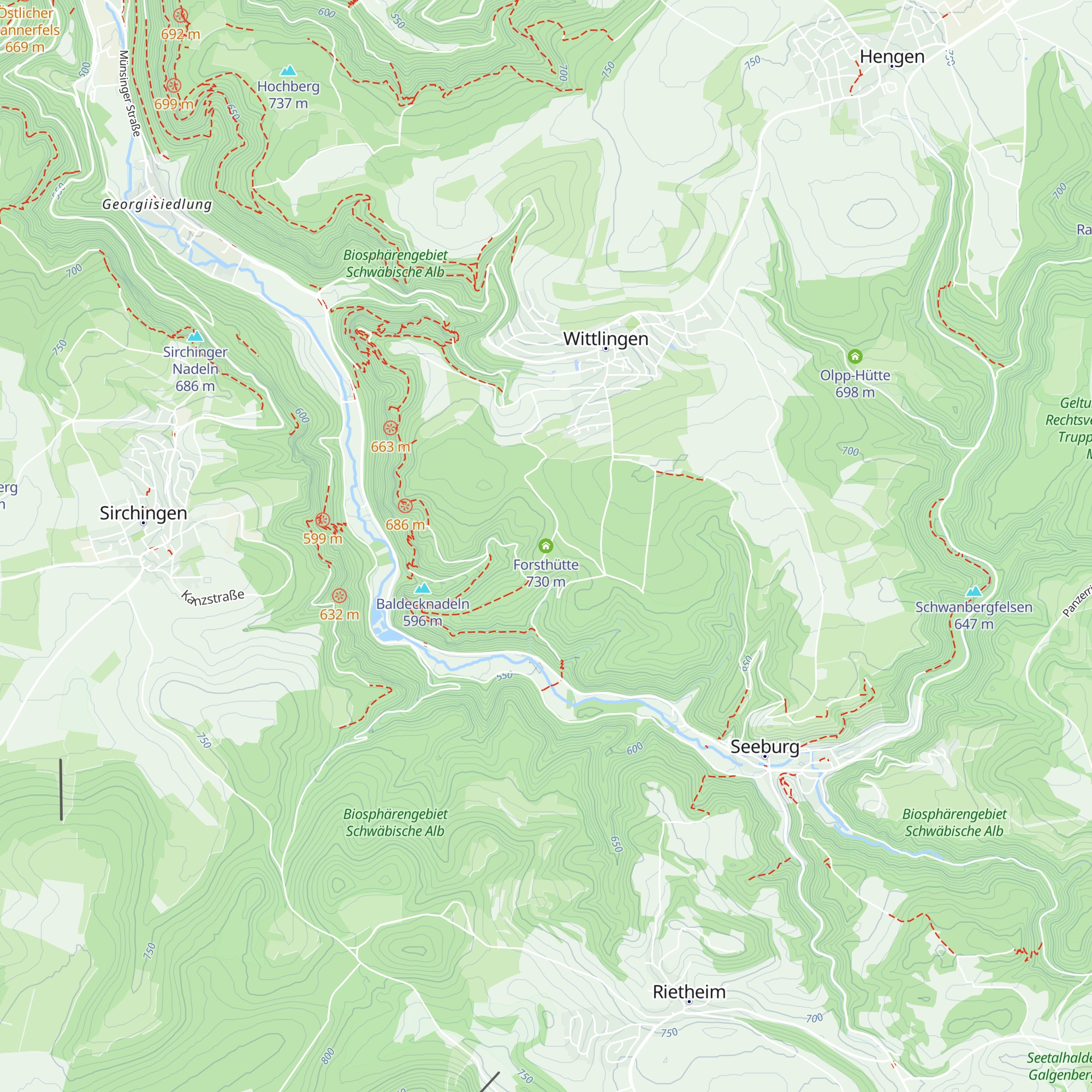 Forsthütte map