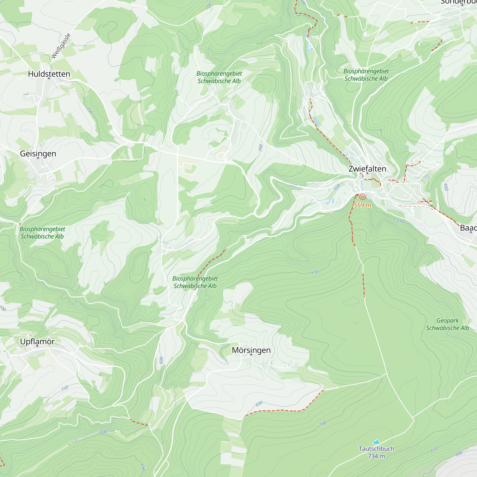 Fischer Hütte map