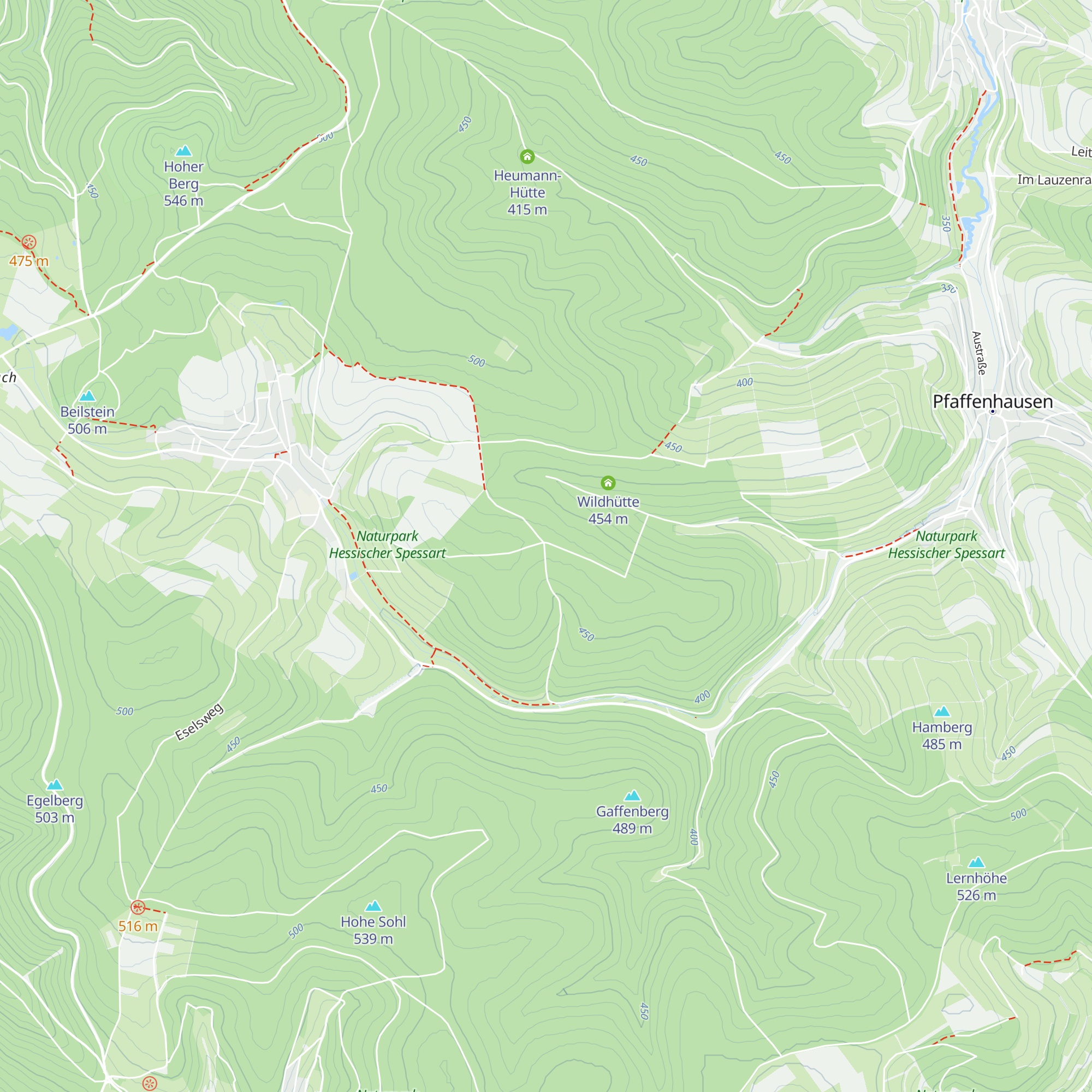 Köhlerhütte map