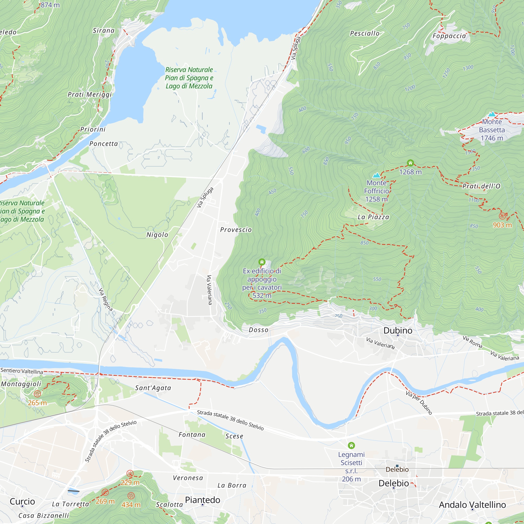 Ex edificio di appoggio per i cavatori map