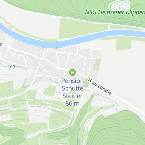 Map of Pension Schütte Steiner