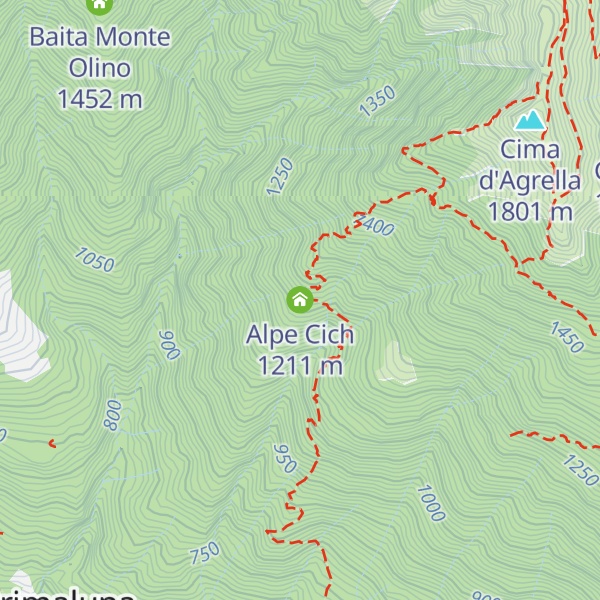 Map of Alpe Cich