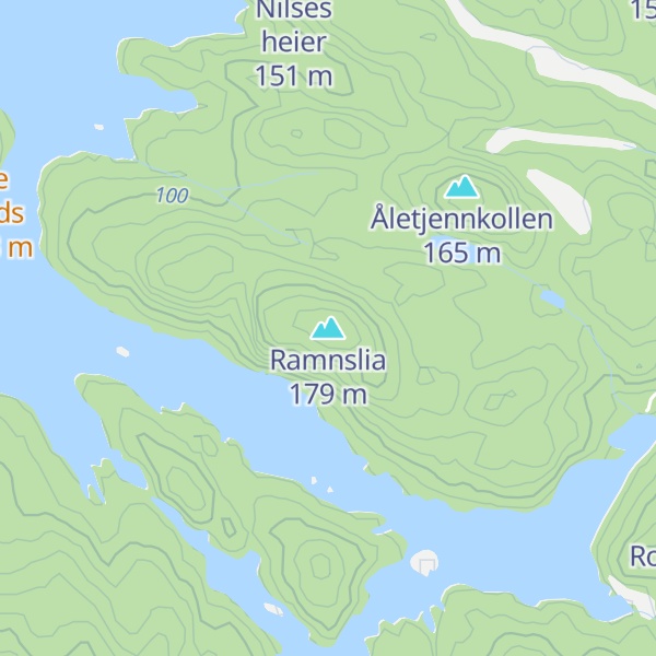 Map of Ramnslia