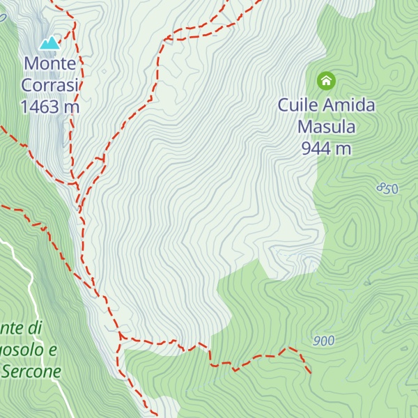 Map of Barraccu Su Cordu