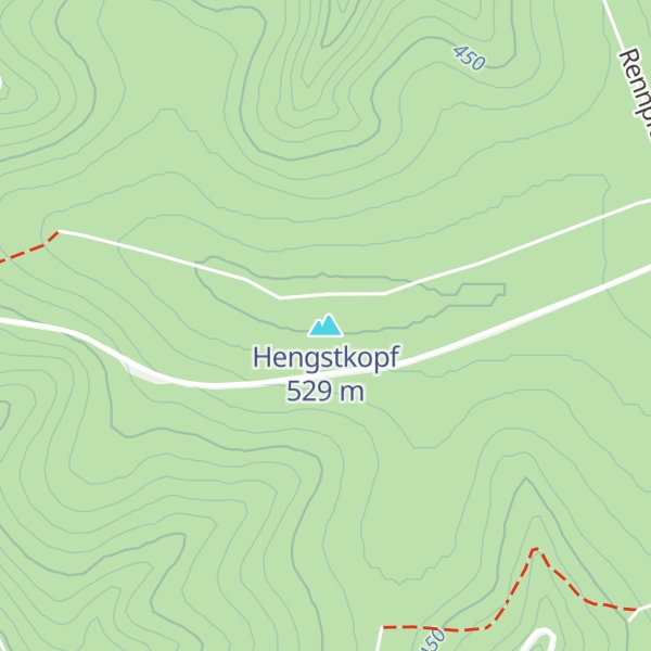 Map of Hengstkopf
