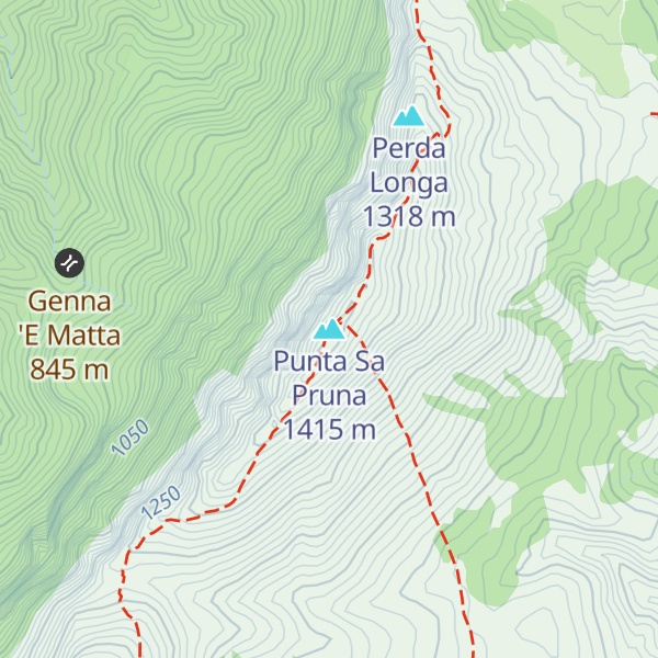 Map of Punta Sa Pruna