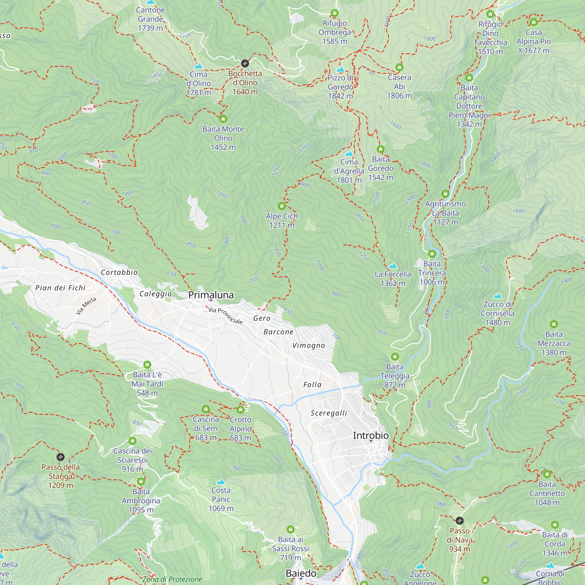 Cascina Gili map