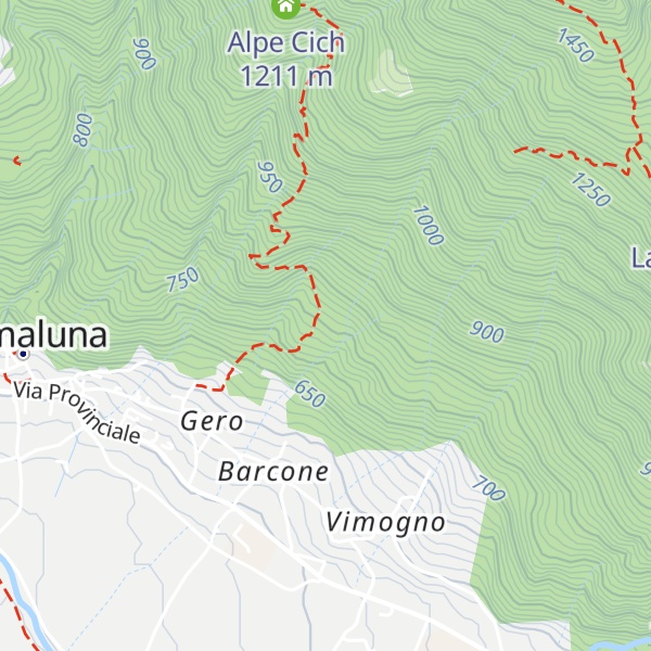 Map of Cascina Gili
