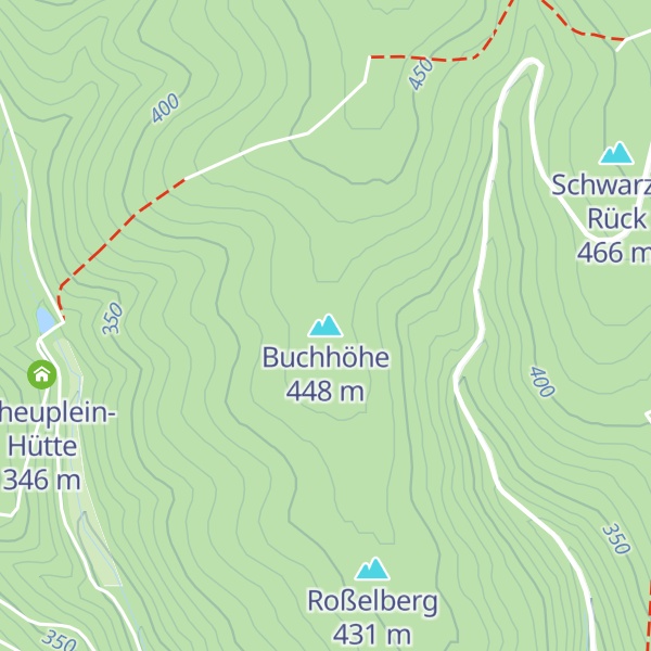 Map of Buchhöhe