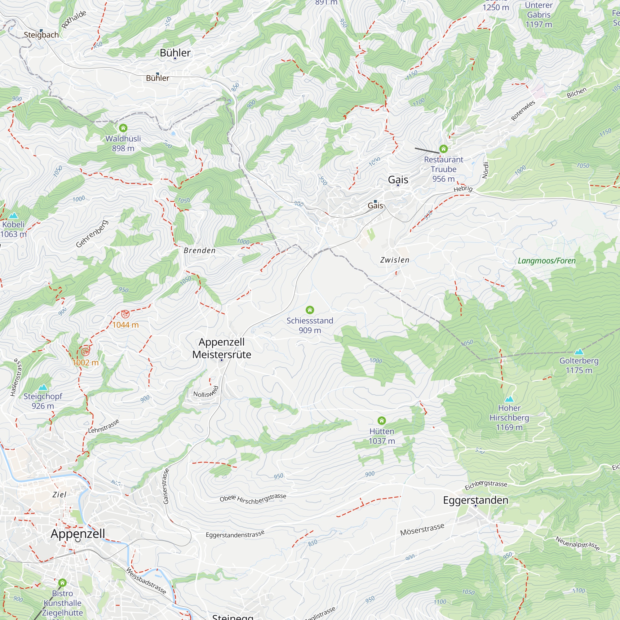 Schiessstand map