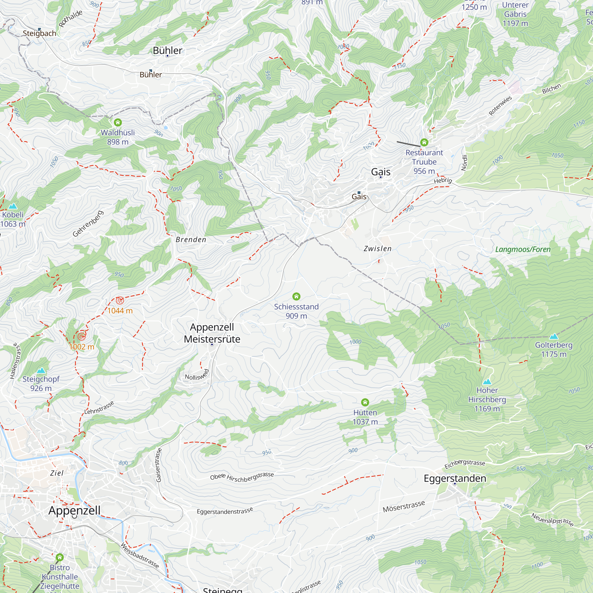Schiessstand map