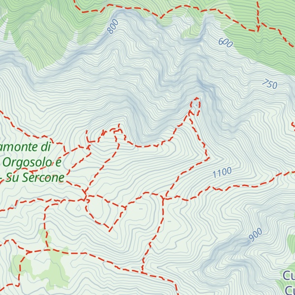 Map of Punta Pedra Mugrones