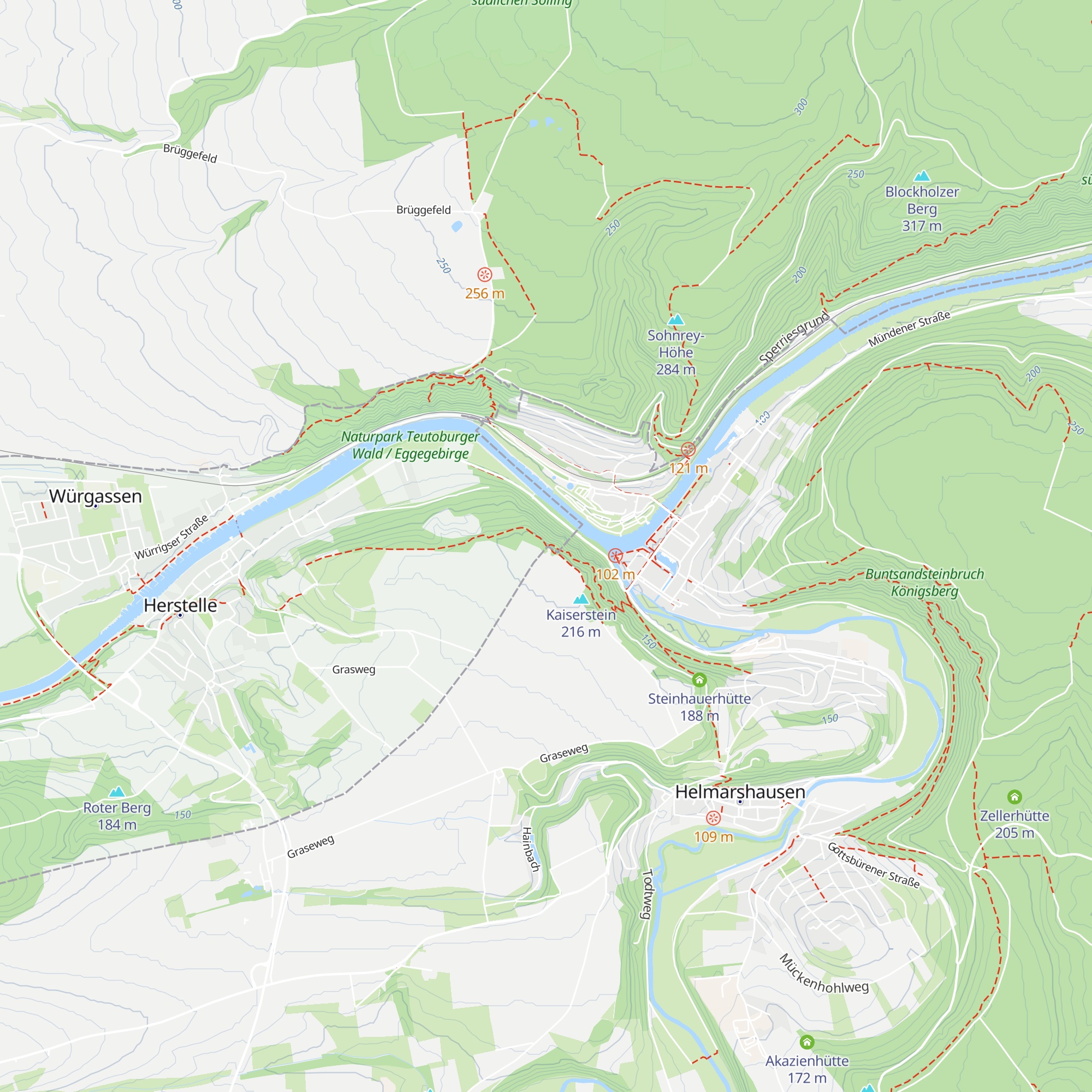 Peter-Peter-Hütte map
