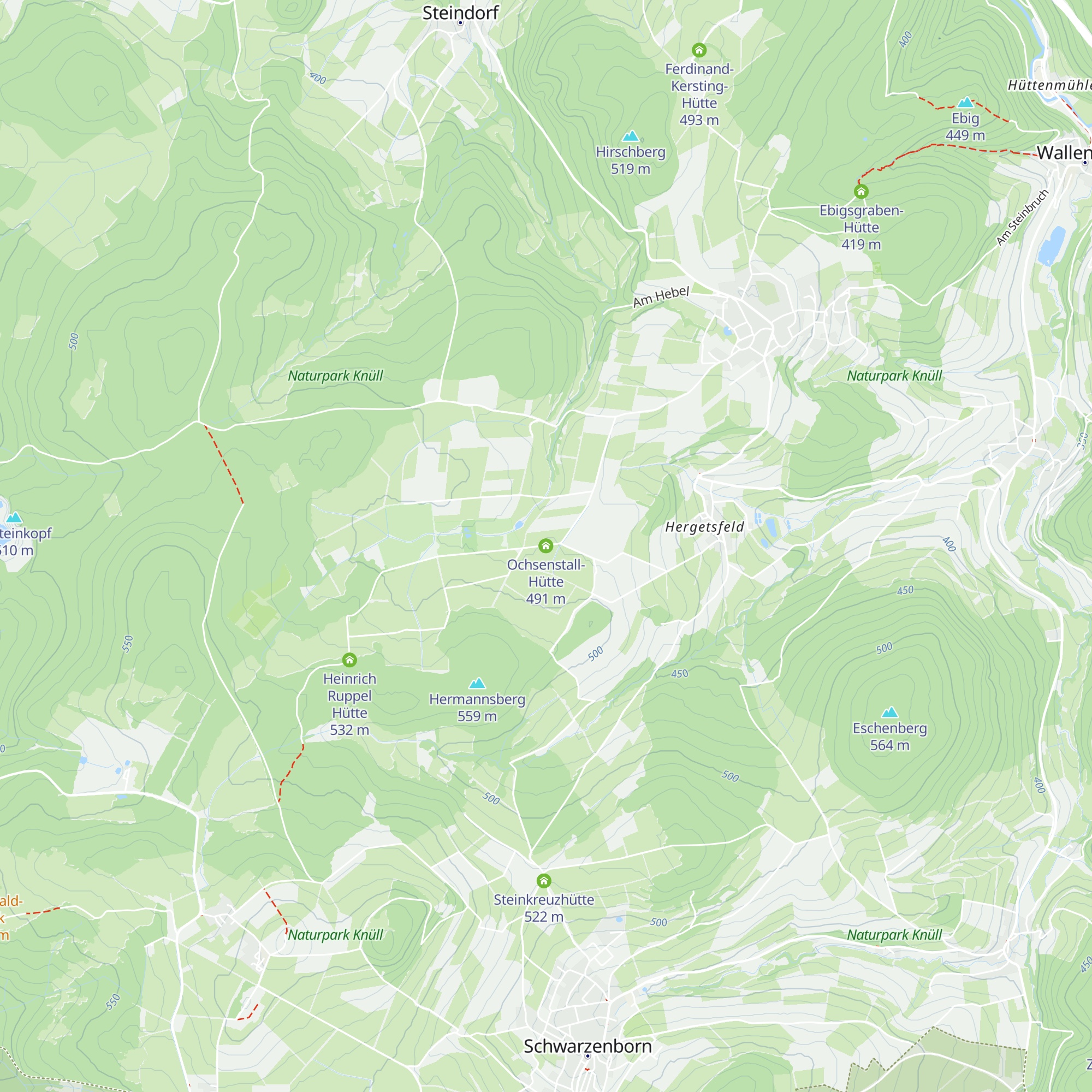 Ochsenstall-Hütte map