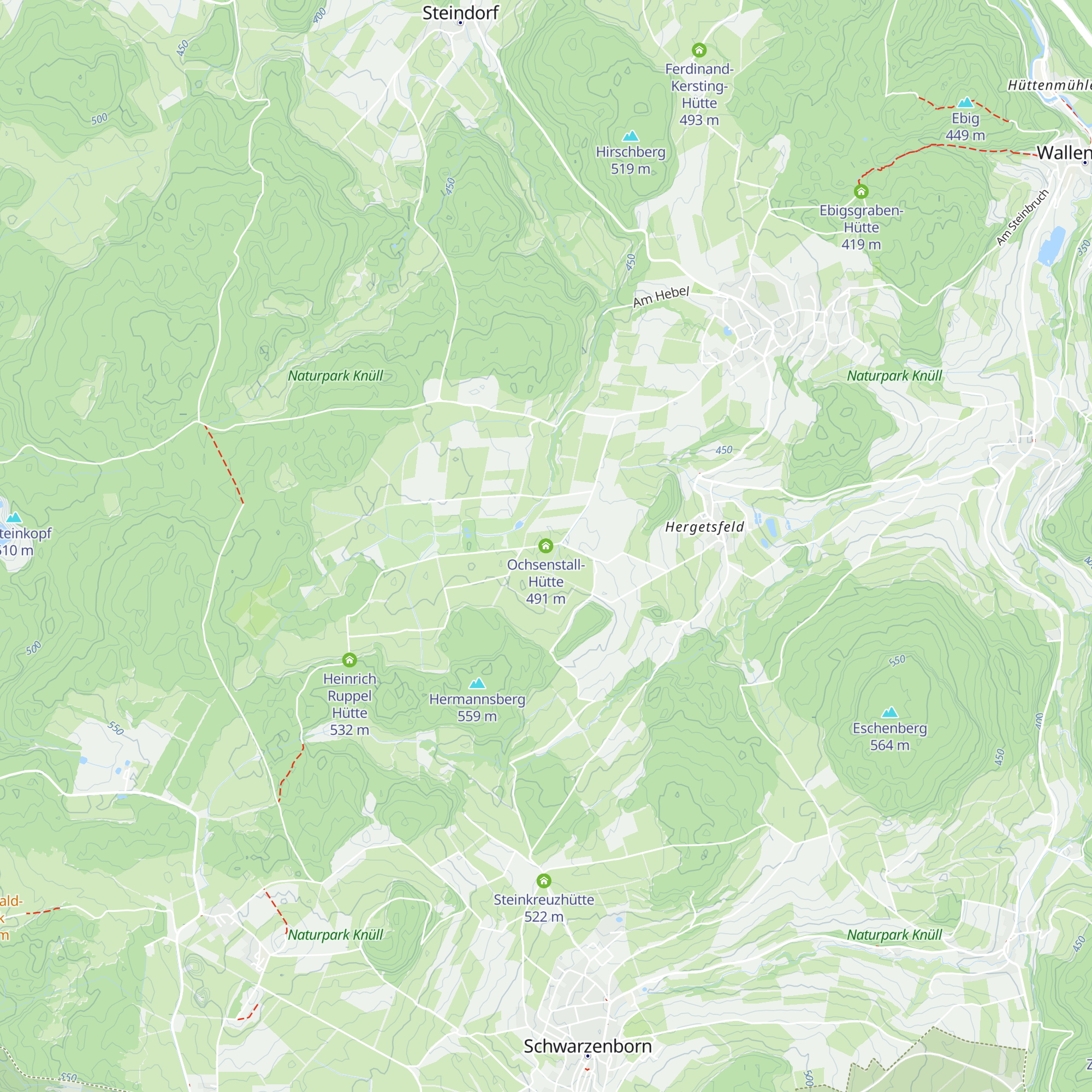 Ochsenstall-Hütte map