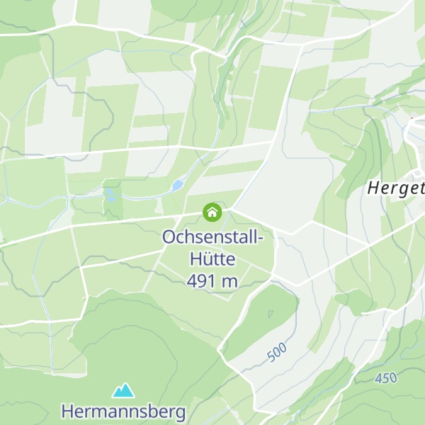 Map of Ochsenstall-Hütte