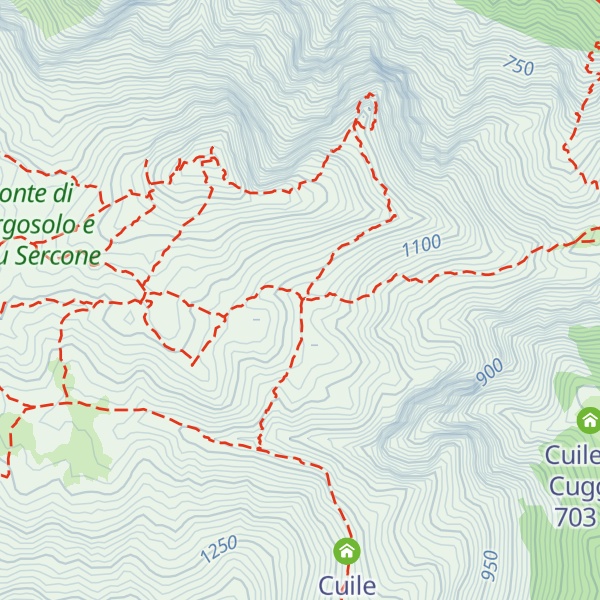 Map of Cuile Vilitzi Vilitzi
