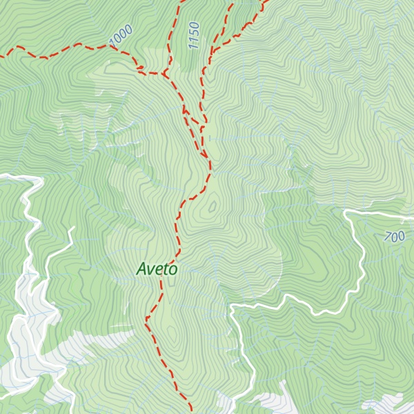 Map of Monte Cian