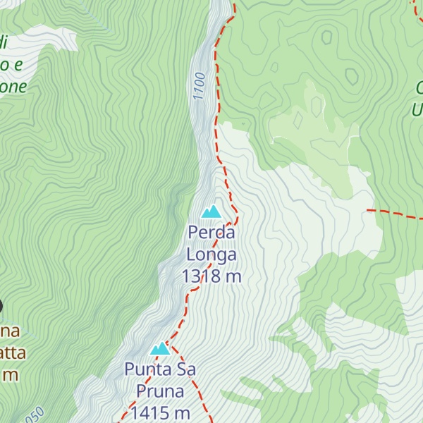 Map of Perda Longa