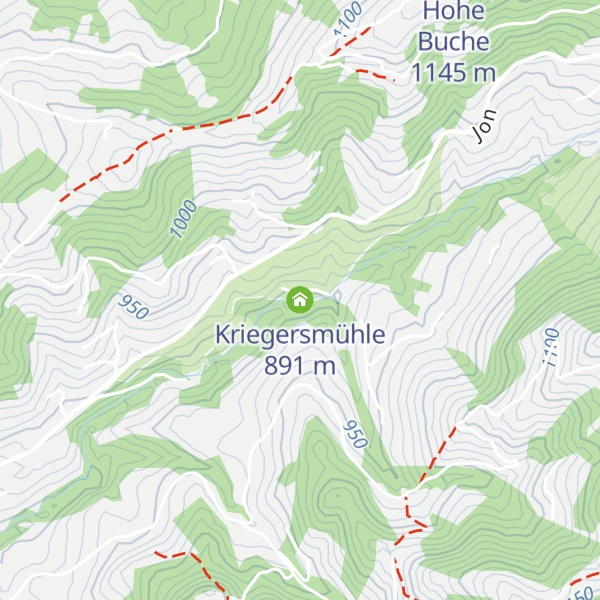 Map of Kriegersmühle
