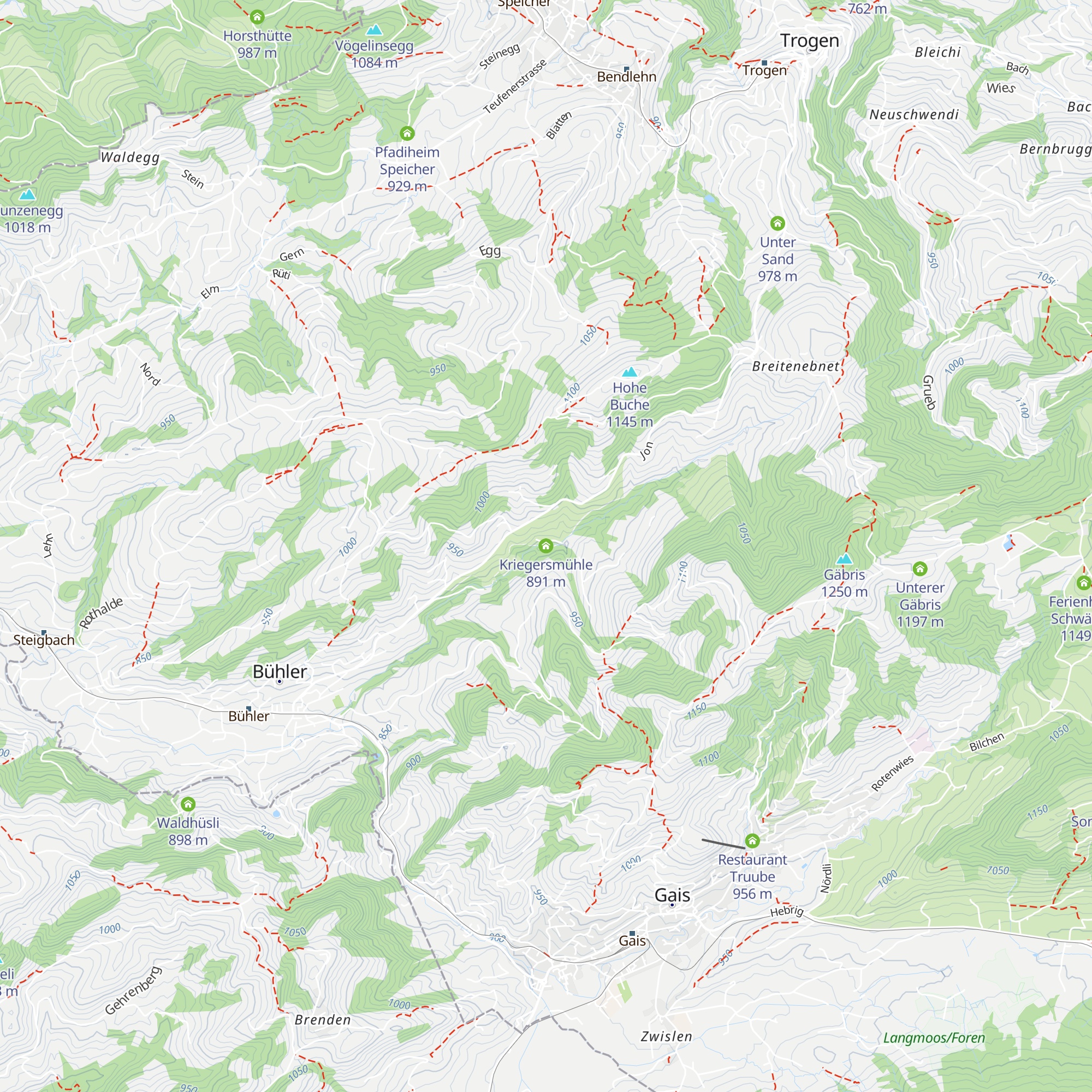 Kriegersmühle map