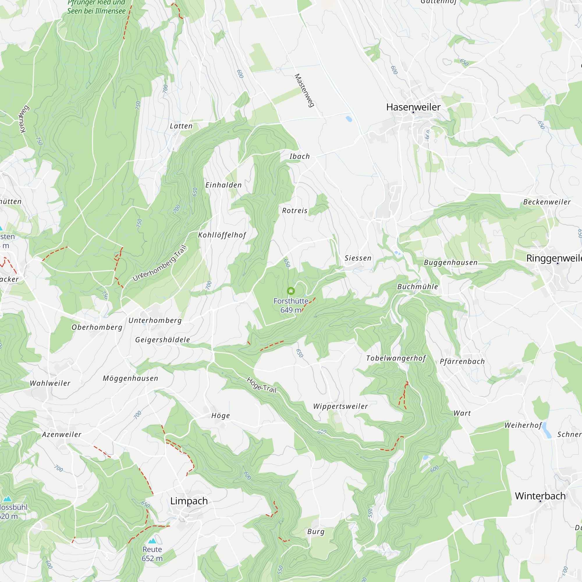 Forsthütte map