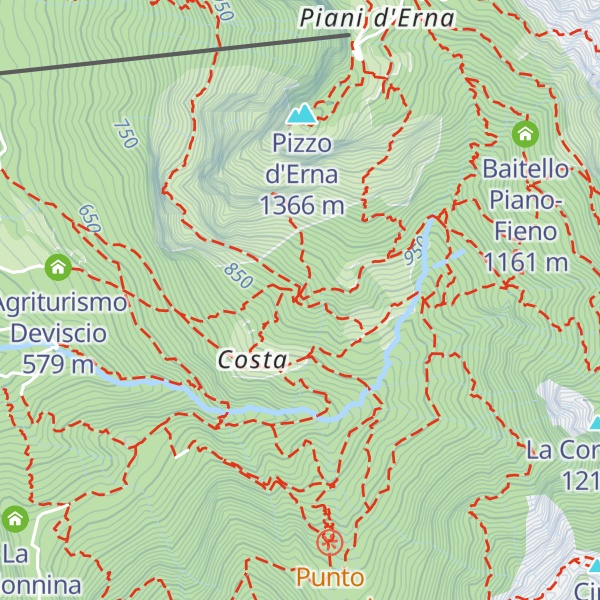Map of Rifugio Antonio Stoppani