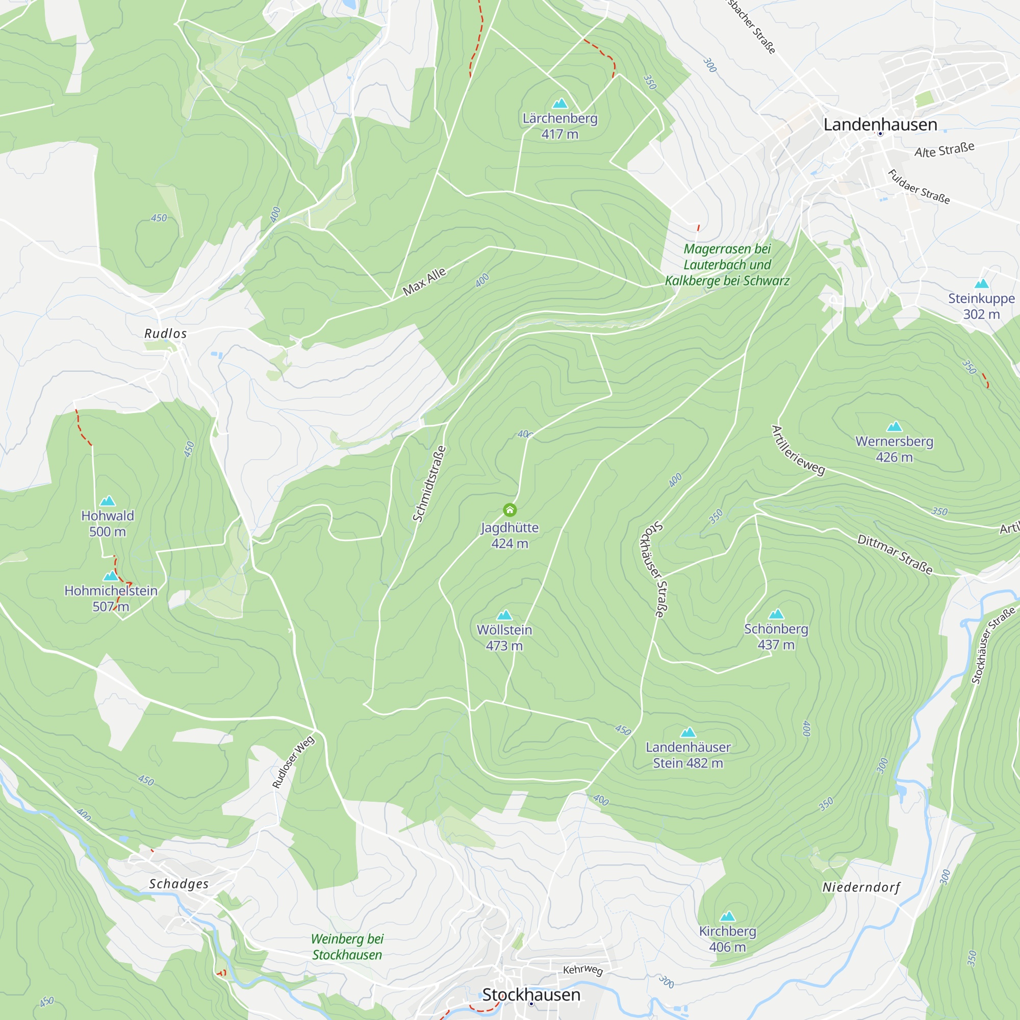 Jagdhütte map