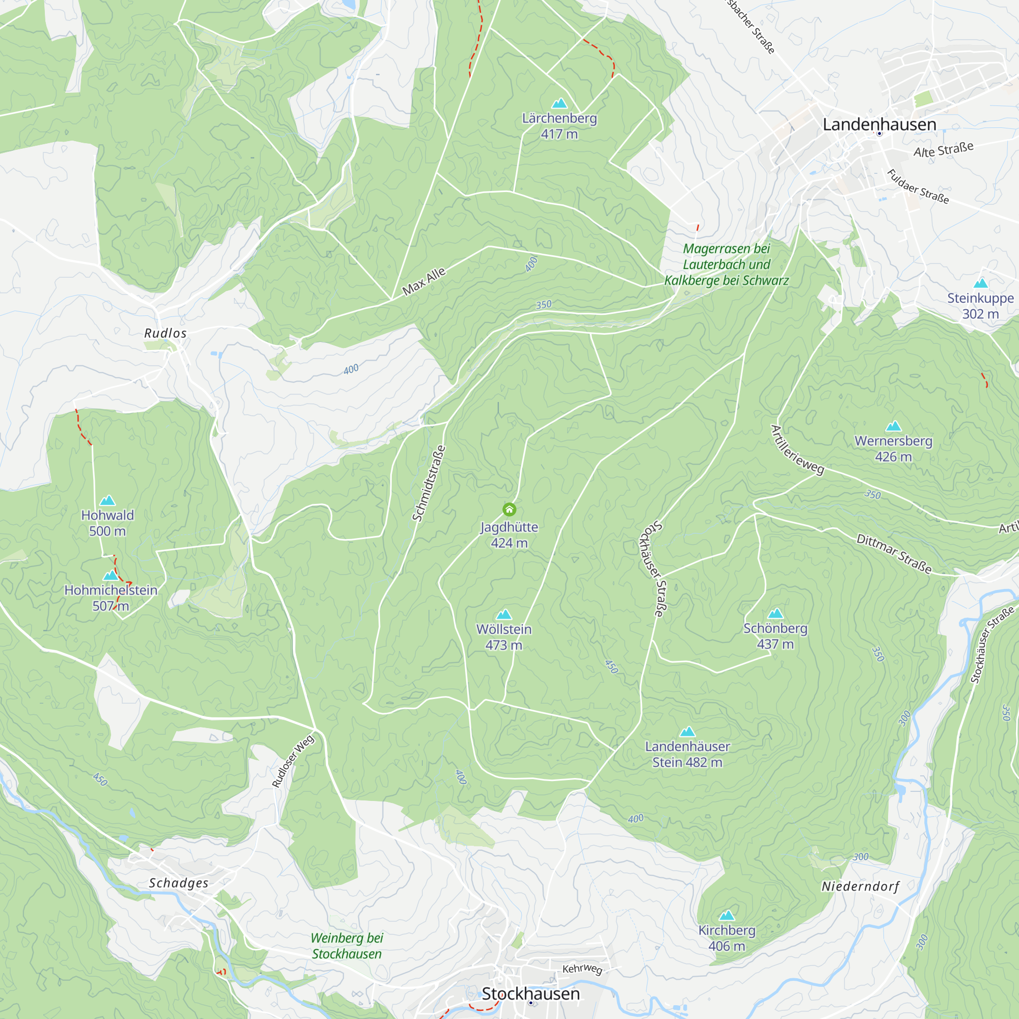 Jagdhütte map