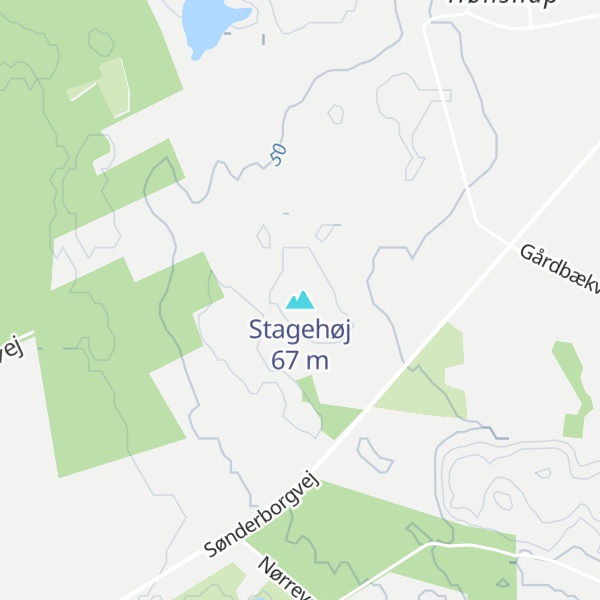 Map of Stagehøj
