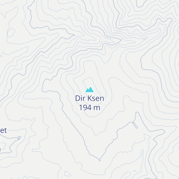 Map of Dir Ksen