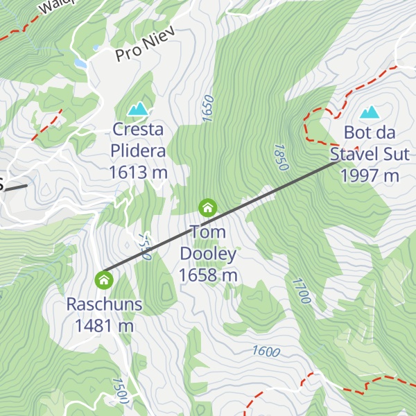 Map of Tom Dooley