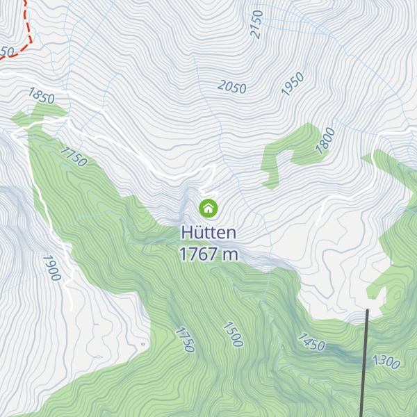 Map of Hütten