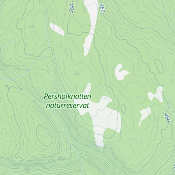 Map of Vestre Hoppefjell