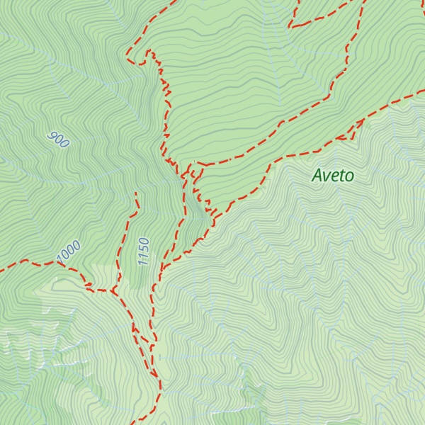 Map of Monte Zatta di Ponente